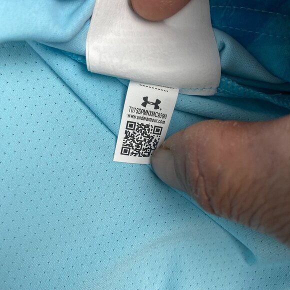 Under Armour Men's Fishing Long Sleeve Tee.Blue, Loose Fit. Lightweight. 2XLarge - Picture 9 of 11